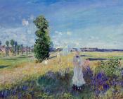 克劳德 莫奈 : The Walk, Argenteuil